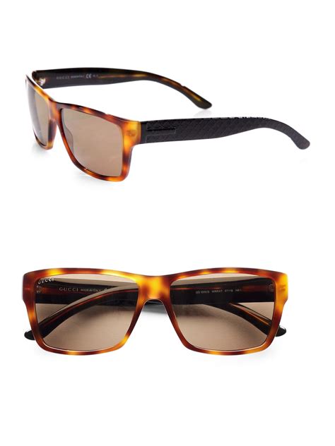 gucci tortoise shell reading glasses|Gucci rimless glasses for men.